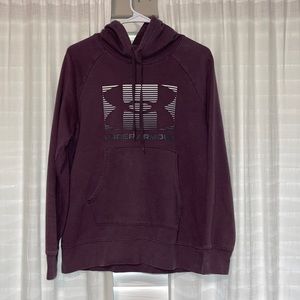 Women’s Under Armour Hoodie Sweatshirt Size Small Purple